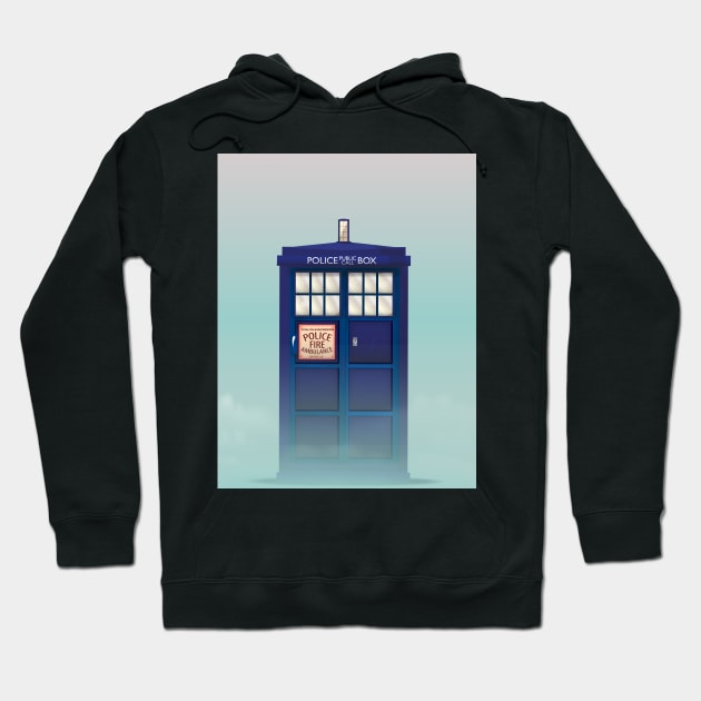 Police Call Box Hoodie by nickemporium1